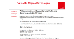 Desktop Screenshot of dr-beverungen.de